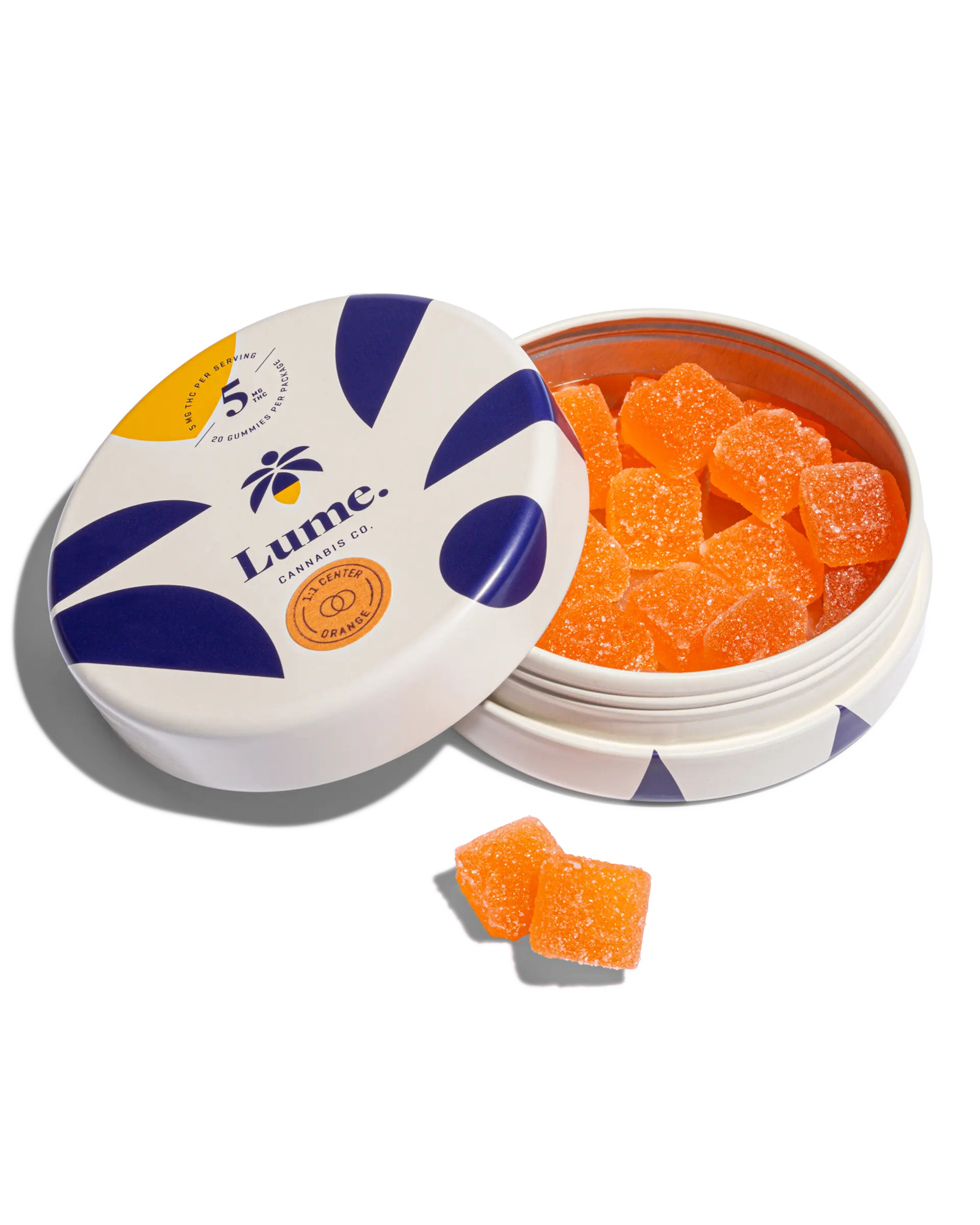 Center PG GUM 20X5MG L E6 01