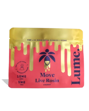 Lume Gummies Live Rosin Move - Cherry Gummies 40x5mg